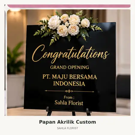 Papan Bunga Akrilik Rs Mayapada Lebak Bulus